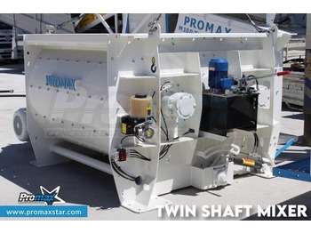 New Concrete plant 2m3 / 3m3 / 5m3  Twin Shaft Mixer: picture 2