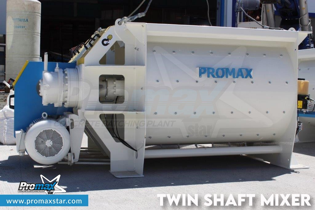 New Concrete plant 2m3 / 3m3 / 5m3  Twin Shaft Mixer: picture 4