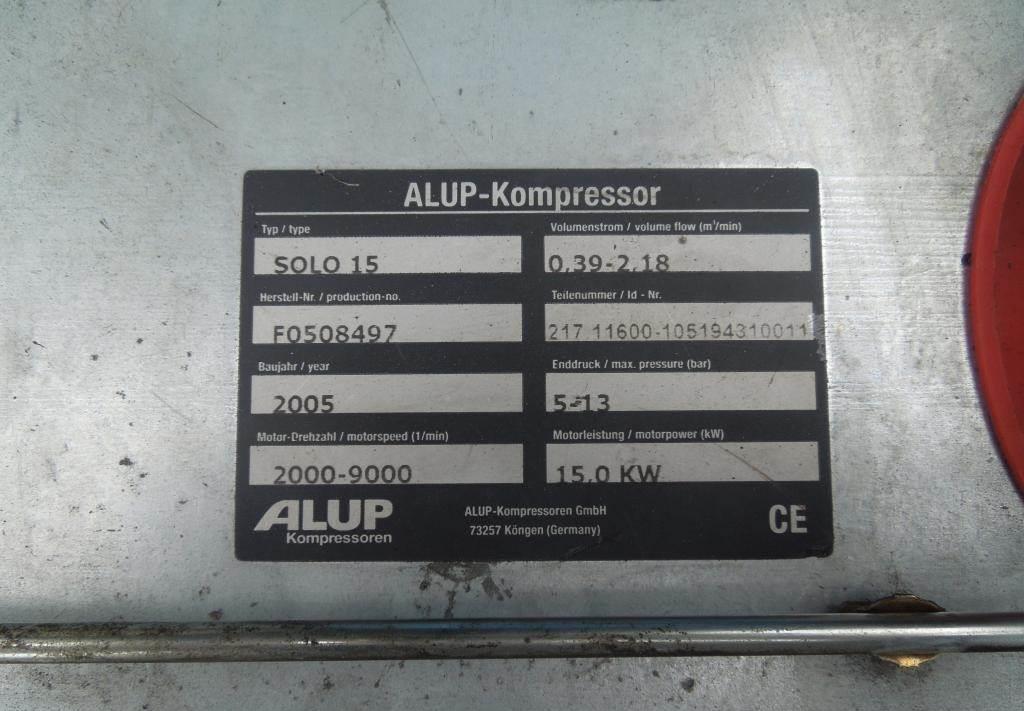 Air compressor Alup KOMPRESOR ŚRUBOWY SOLO 15KW 2,18M3 FALOWNIK: picture 3