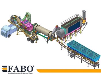FABO Installation of asphalt of any capacity mobile and fixed . - asphalt plant