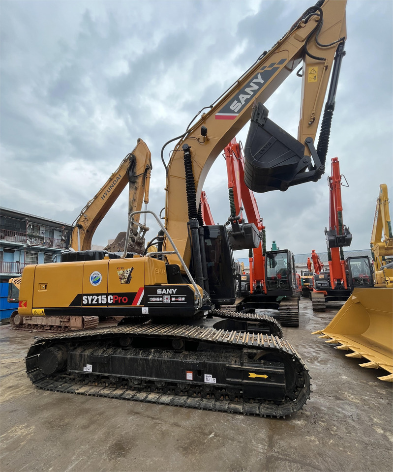 New Excavator CHINA USED EXCAVATOR SANY 215C PRO ON SALE: picture 3