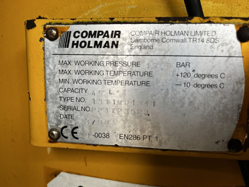 Air compressor Compair H750 170 S Holman H750 170S: picture 5