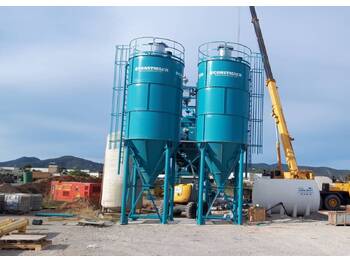 Constmach 50 Ton Capacity Cement Silo - Concrete equipment