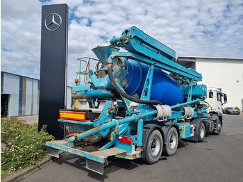 De Buf Beton-Mischer 9m³/Sermac 26m Pumpe PM07-3  - Concrete mixer semi-trailer