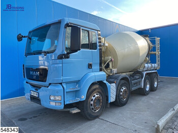 MAN TGS 32 360 8x4, Liebherr, 8 M3, Steel Suspension, Manual - concrete mixer truck