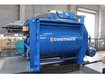 Constmach Double Shaft Concrete Mixer ( Twin Shaft Mixer ) - Concrete plant