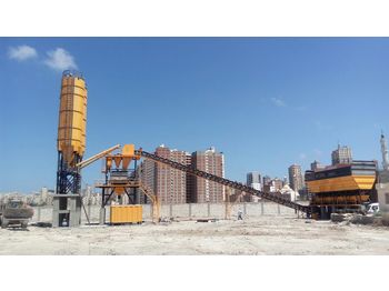 FABO POWERMIX-90 STATIONARY CONCRETE BATCHING PLANT - Concrete plant