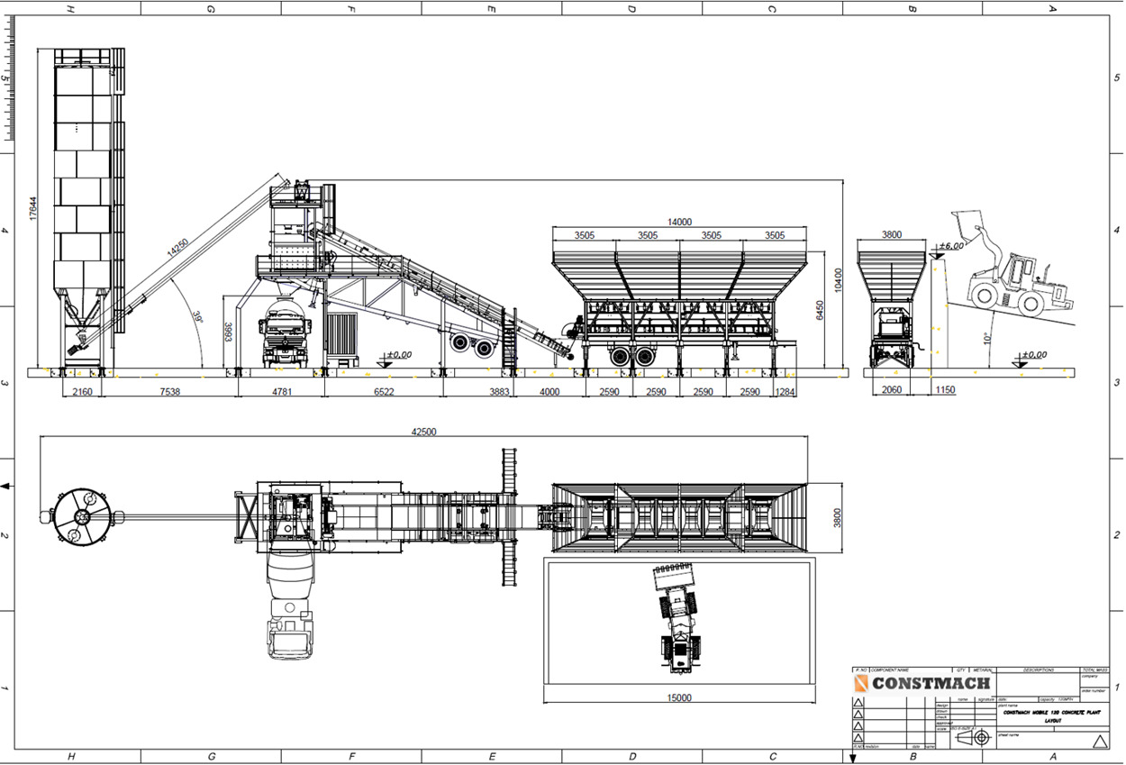 New Concrete plant Constmach Mobilny węzeł betoniarski o wydajności 120 m3/h: picture 9