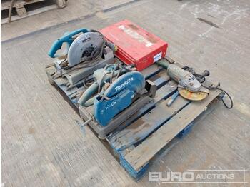  Hilti TE6-A Hammer Drill, Makita 110 Volt Chop Saw (2 of) & Angle Grinder (2 of) - Construction equipment