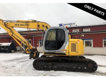 Crawler excavator New Holland Kobelco E135SR dismantled: only spare parts