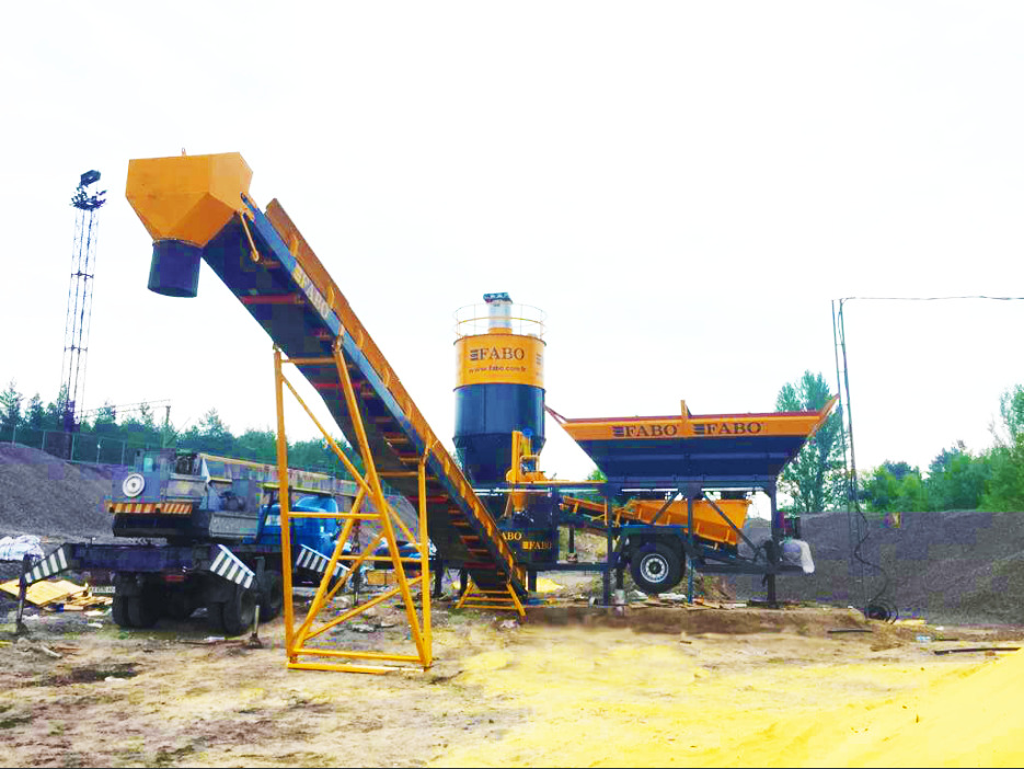 New Concrete plant FABO 30m³ Ready-Mix Mobile Concrete Batching Plant: picture 5