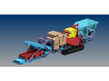 New Mobile crusher FABO FTI-110s Tracked Impact Crusher with Vibrating Screen: picture 1
