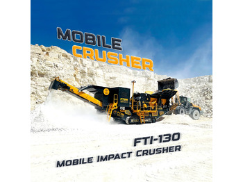 New Mobile crusher FABO FTI-130 MOBILE IMPACT CRUSHER 400-500 TPH | AVAILABLE IN STOCK: picture 1