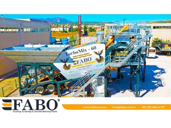 New Concrete plant FABO MOBILE CONCRETE BATCHING PLANT: picture 1