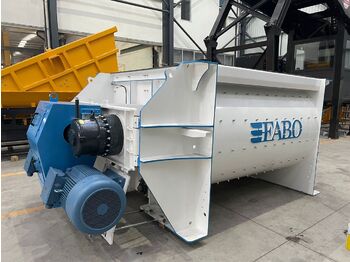 New Concrete plant FABO TWS 03 TWINSHAFT CONCRETE MIXER FOR SALE: picture 1