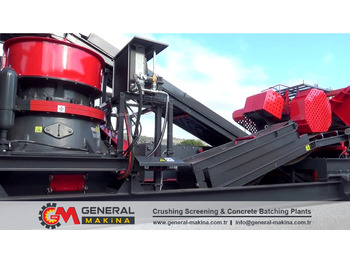 New Cone crusher General Makina 944 Portable Crushing Plant With Cone Crusher: picture 3