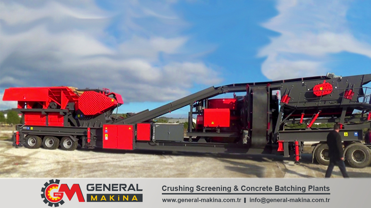 New Cone crusher General Makina 944 Portable Crushing Plant With Cone Crusher: picture 4