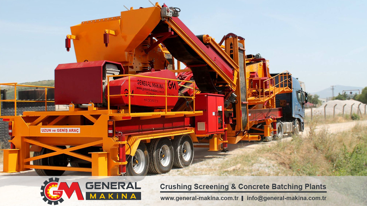 New Mining machinery General Makina Crusher and Screener Sale From Manufacturer: picture 8