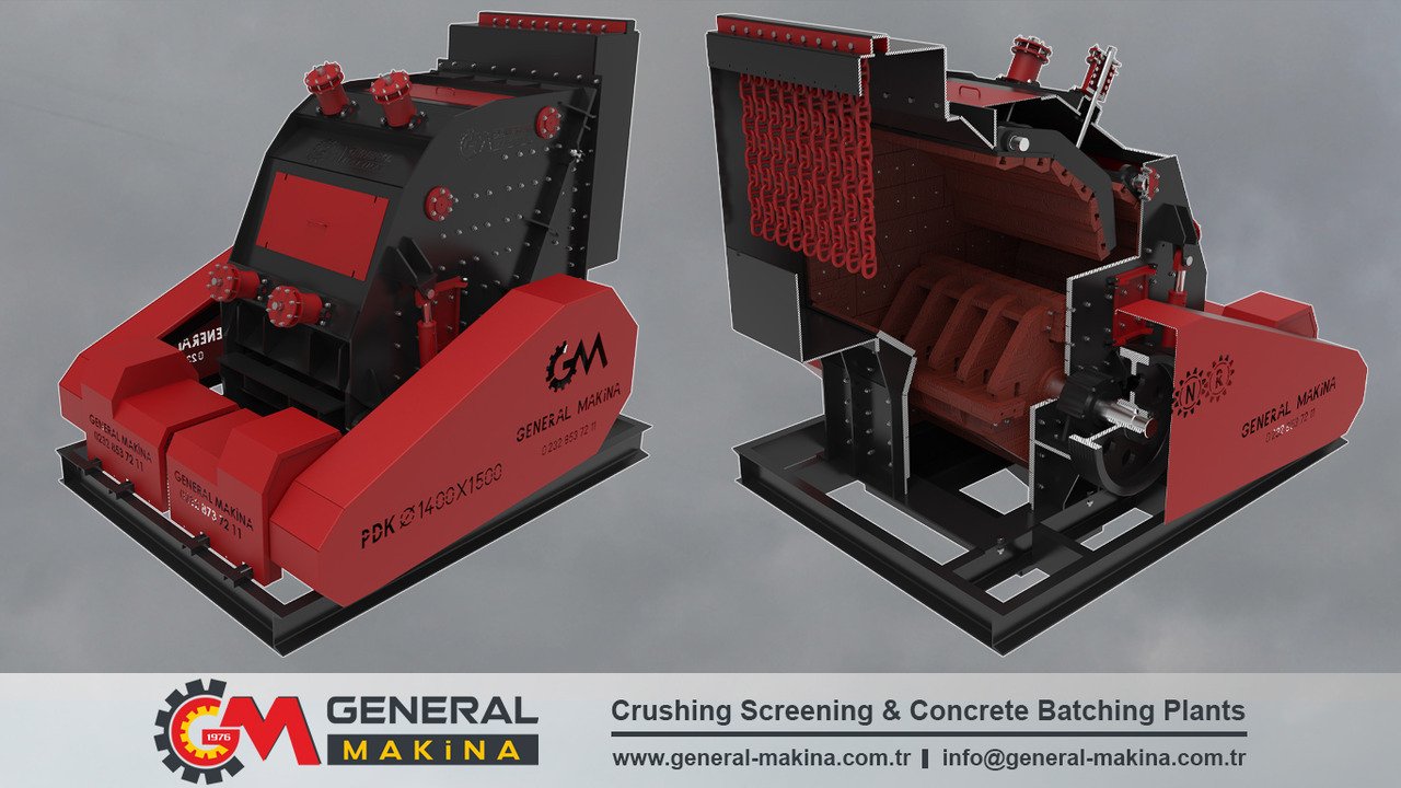 New Impact crusher General Makina For Recycling Plant Impact Crusher: picture 12