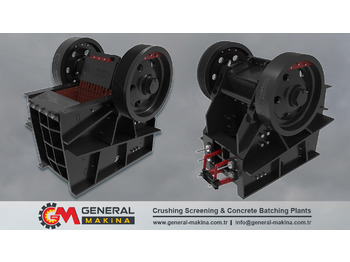 New Jaw crusher General Makina High Quality Jaw Crusher: picture 4