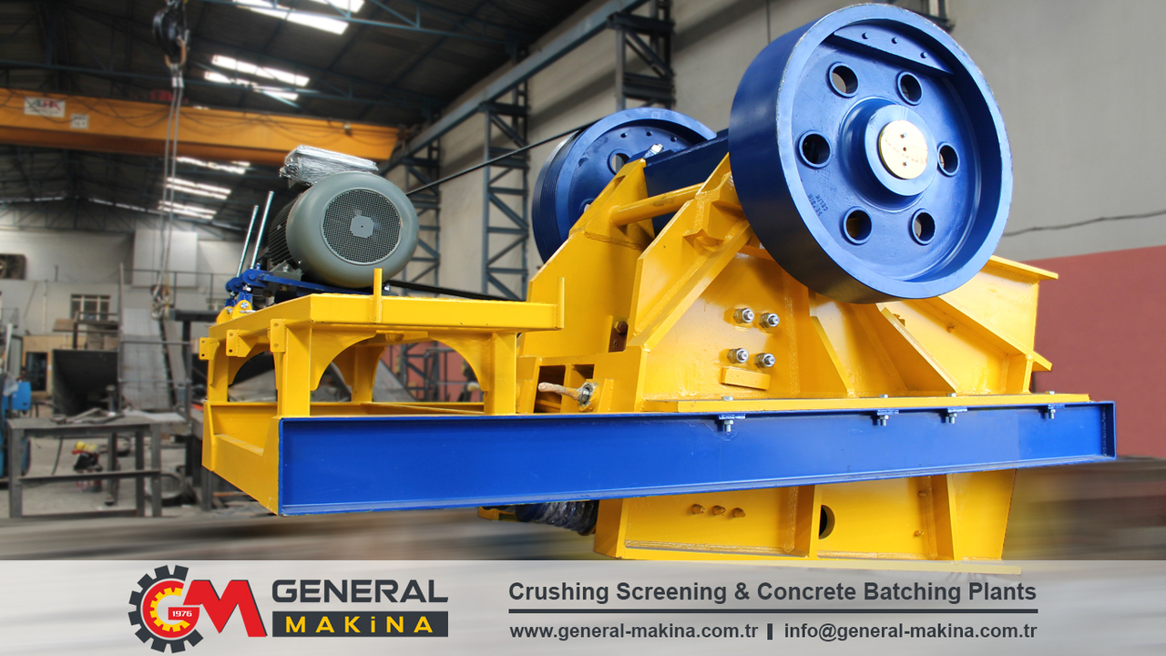 New Jaw crusher General Makina High Quality Jaw Crusher: picture 9