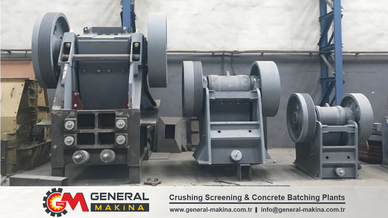 New Jaw crusher General Makina High Quality Jaw Crusher: picture 14