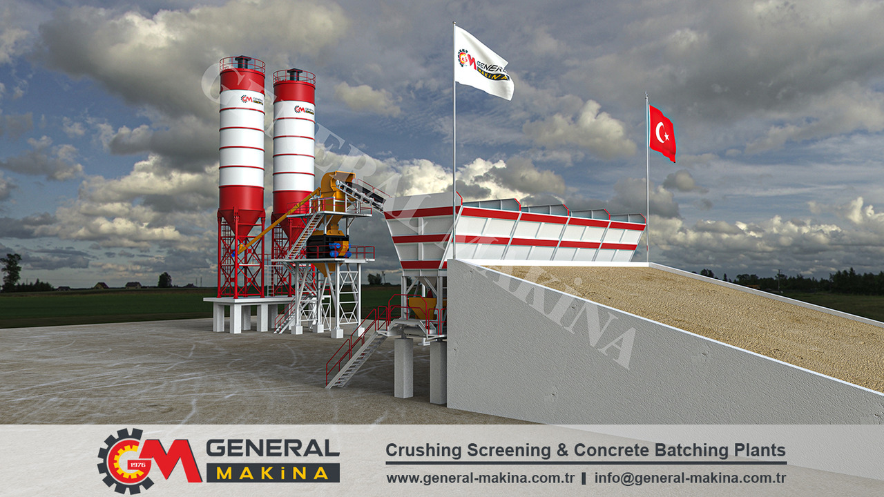 New Concrete plant General Makina Royal 150 m3 High Capacity Concrete Batching Plant: picture 5