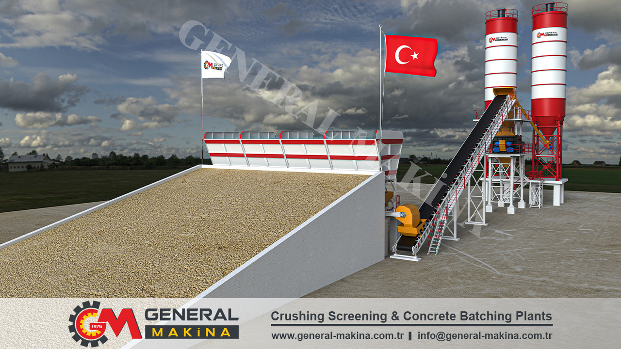 New Concrete plant General Makina Royal 150 m3 High Capacity Concrete Batching Plant: picture 6