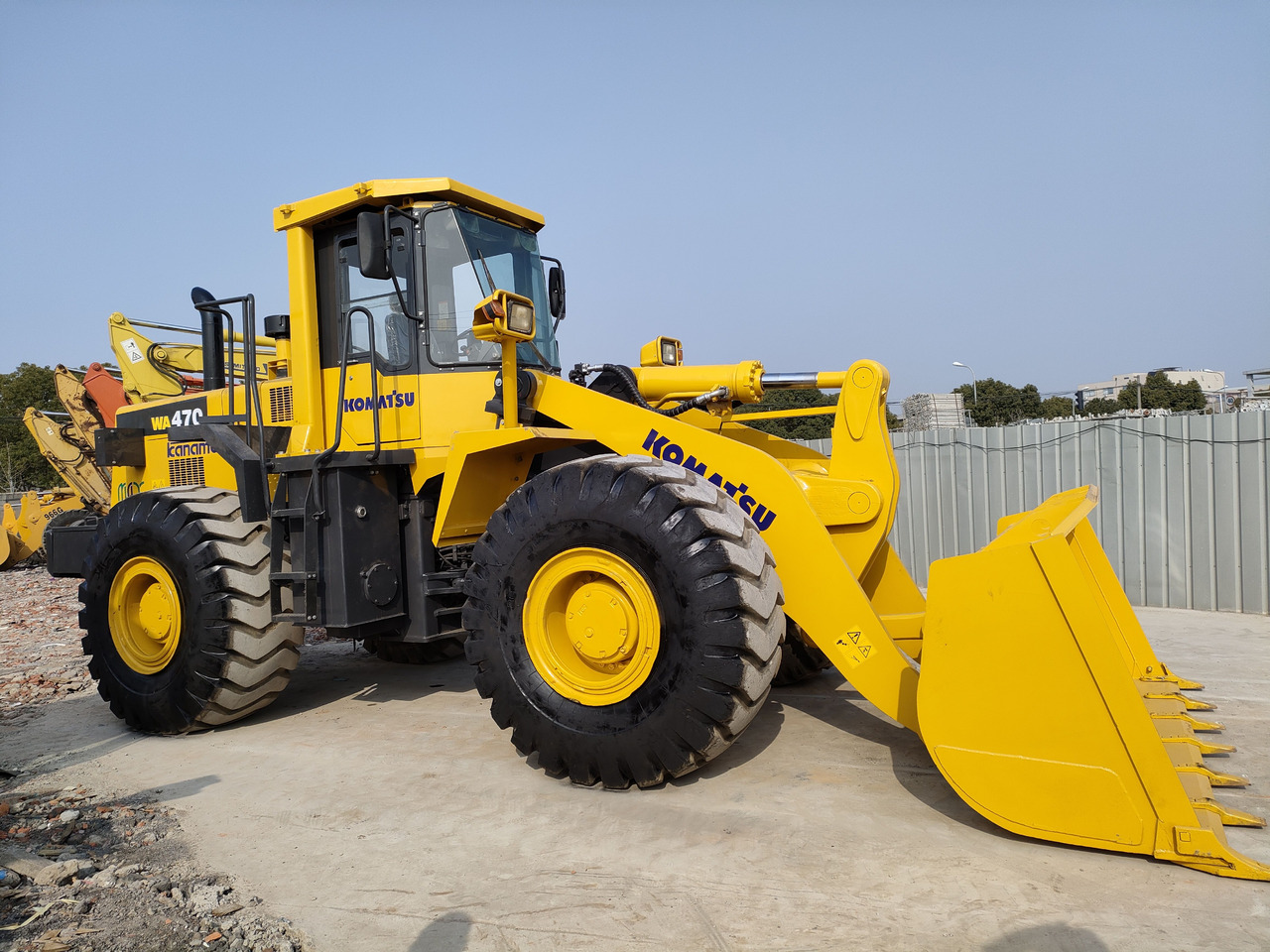 New Wheel loader KOMATSU USED WA470-3 IN GOOD CONDITION ON SALE: picture 6