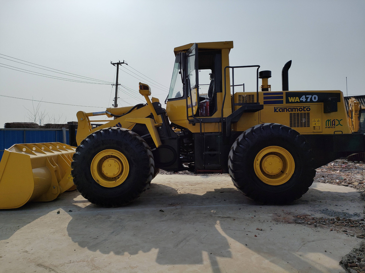 New Wheel loader KOMATSU USED WA470-3 IN GOOD CONDITION ON SALE: picture 2