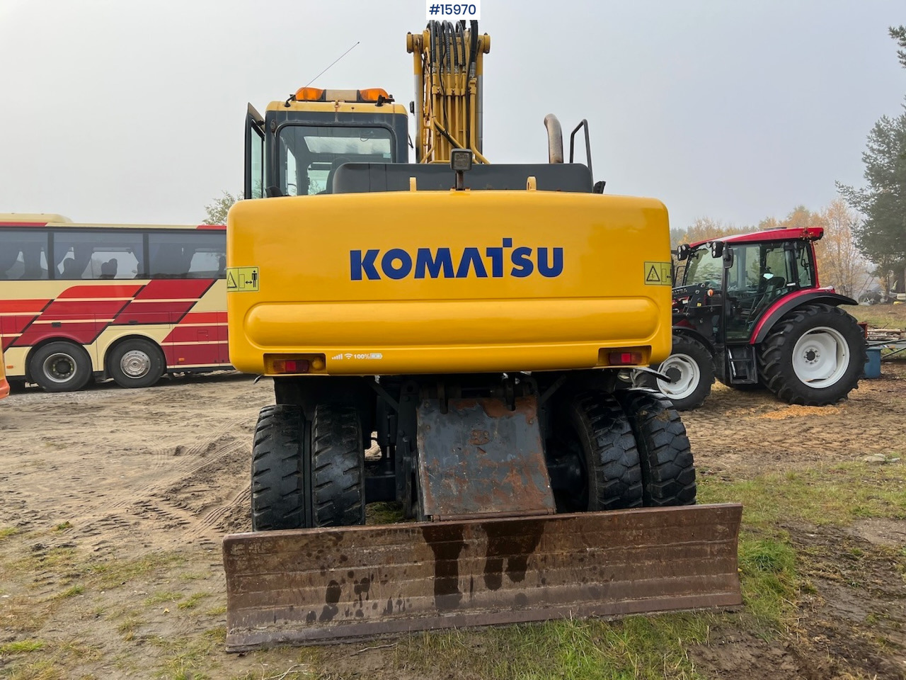 Excavator Komatsu PW130-7K: picture 5