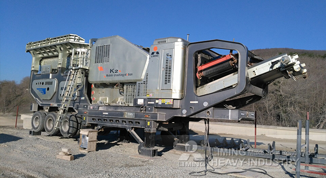 New Impact crusher Liming 200tph two stage mobile crusher equipped with gen set: picture 4