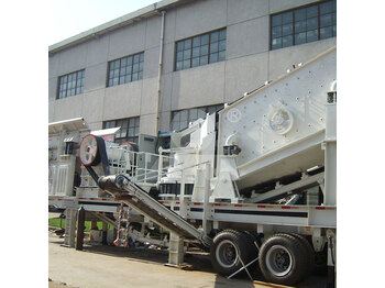New Mobile crusher Liming Four Combination Mobile Crusher Mobile Rock Crusher Production Line: picture 3