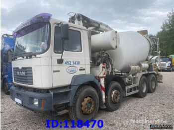 Concrete mixer truck MAN 41.414 8x4 - Full Steel - Manual - 28 meter: picture 1