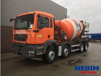 Concrete mixer truck MAN TGA 32.350 8X4 - EURO 3 KARRENA 9M3: picture 1