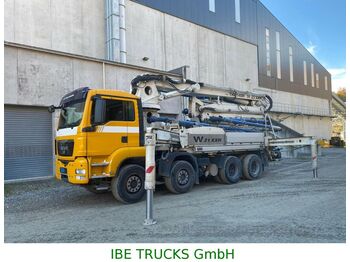 Concrete pump truck MAN TGS 37.400 8x4, E4, Liebherr Waitzinger M31 Z5: picture 1