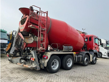 Concrete pump truck MAN TG-S 35.400 8x4 BB Betonmischer Stetter 9m³, deu: picture 5