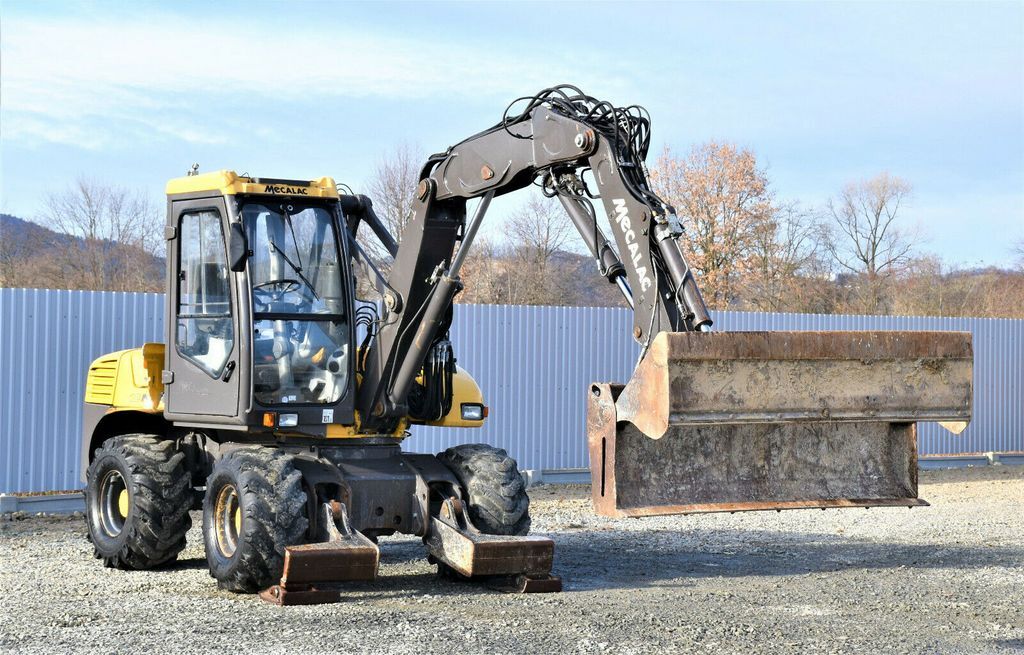 Wheel excavator MECALAC 12 MXT Mobilbagger * Top Zustand !: picture 2