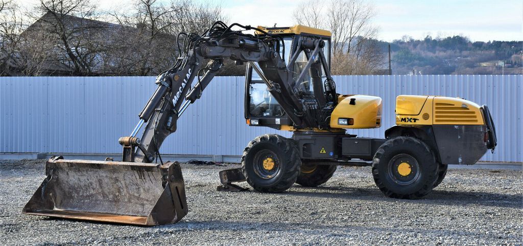 Wheel excavator MECALAC 12 MXT Mobilbagger * Top Zustand !: picture 6