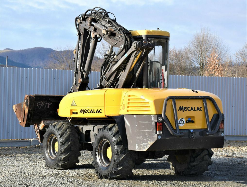 Wheel excavator MECALAC 12 MXT Mobilbagger * Top Zustand !: picture 9