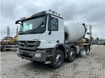 Concrete mixer truck Mercedes-Benz Actros 3241 B 8x4  Betonmischer FG.:L687 Bj. 201: picture 1