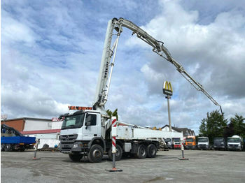 Concrete pump truck Mercedes-Benz Actros 4141 K 8x4 Betonpumpe Deutsch nur 1684h: picture 1