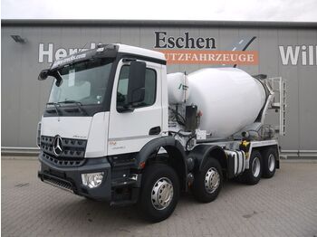 Concrete mixer truck Mercedes-Benz Arocs 3240 B 8x4  9 m³ Stetter Klima  Automatik: picture 1