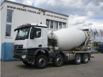 Concrete mixer truck Mercedes-Benz Arocs 3243 8x4 Betonmischer Stetter 9m³ Deutsch: picture 1