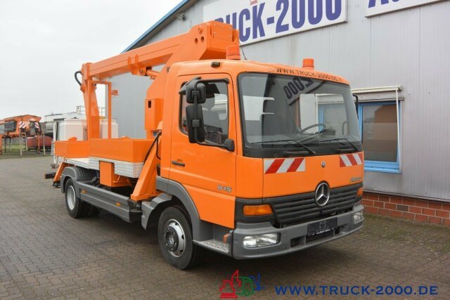 Truck mounted aerial platform Mercedes-Benz Atego 815 Ruthmann T170 17m seitl. Auslage 12m: picture 11