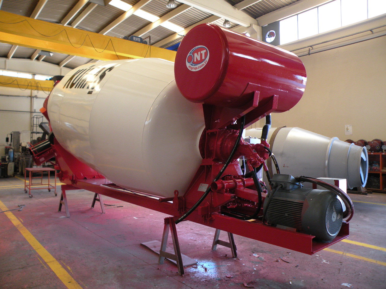 New Concrete mixer drum NT MAKINA DIESEL AND ELECTRICAL ENGINE MIXERS: picture 8