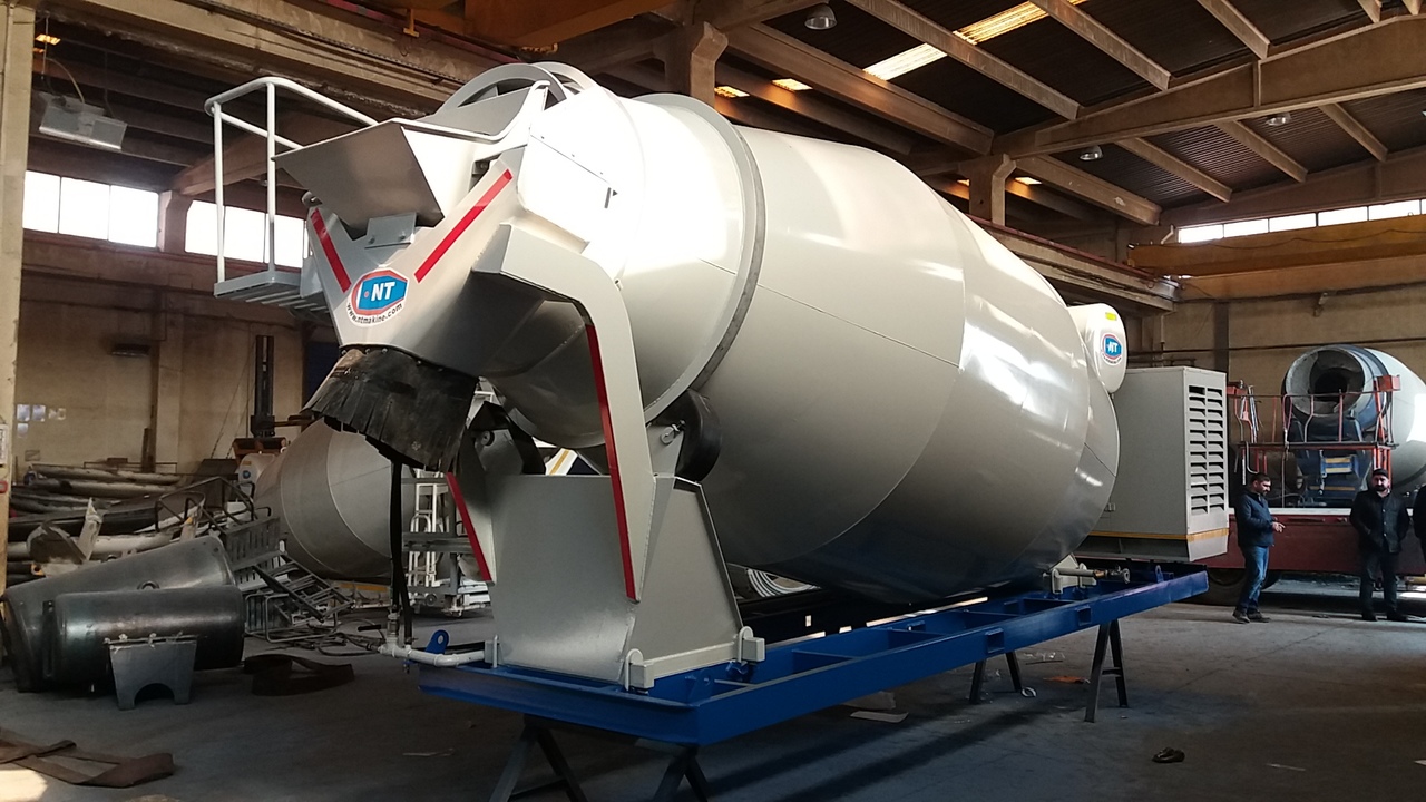 New Concrete mixer drum NT MAKINA DIESEL AND ELECTRICAL ENGINE MIXERS: picture 2