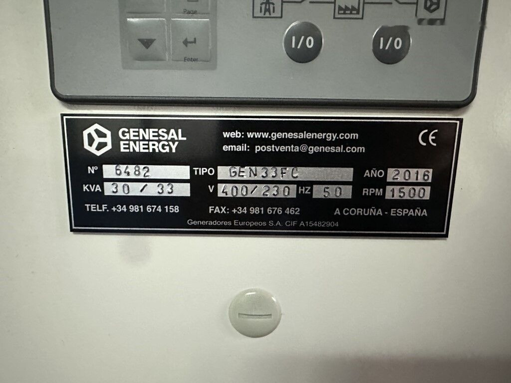 New Generator set New GENESAL ENERGY 33FC: picture 6
