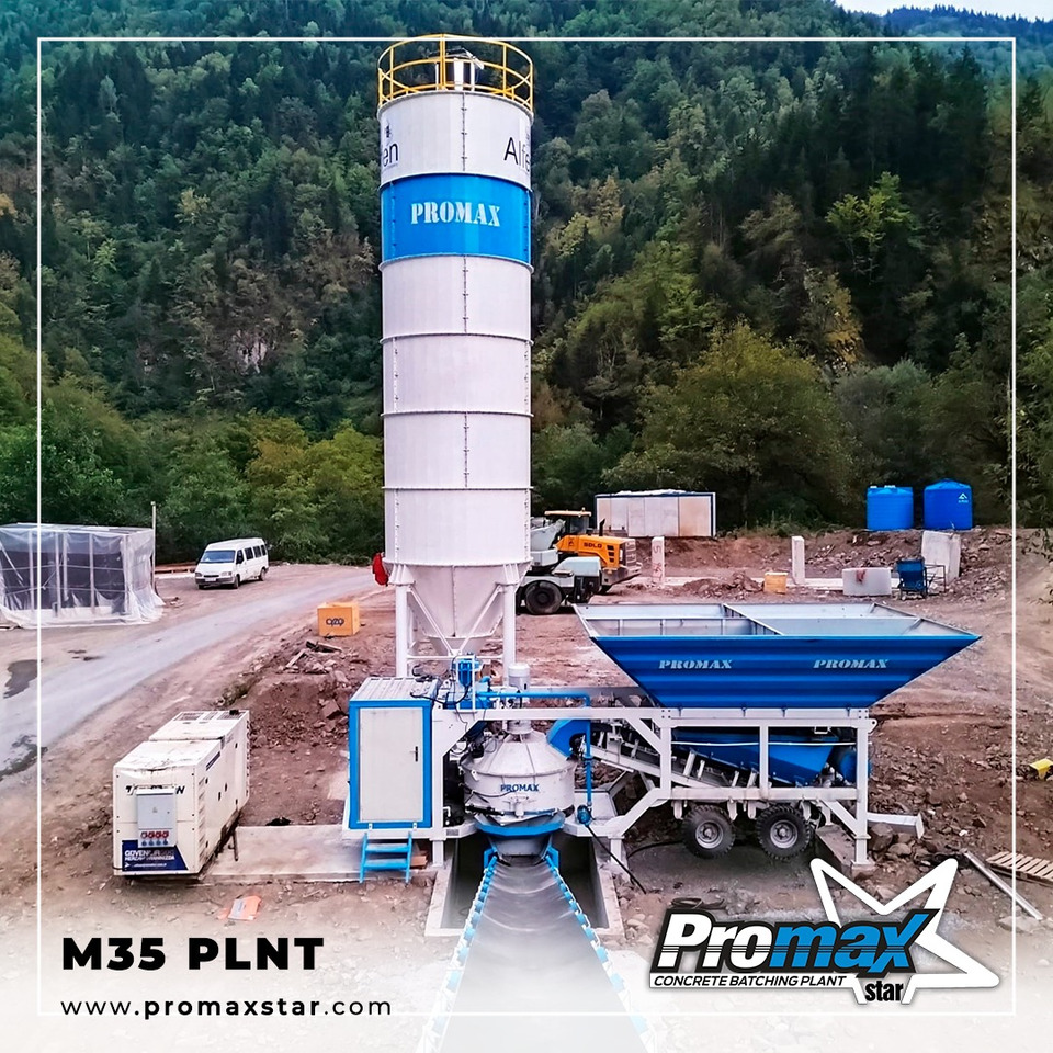 New Concrete plant PROMAX MOBILE CONCRETE PLANT M35-PLNT (35M3/H): picture 12