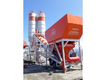 New Concrete plant Plusmix 100 m³/hour Mobile Concrete Batching Plant - BETONYY ZAVOD - CEN: picture 3